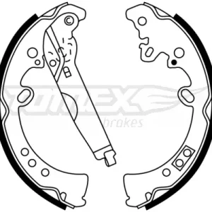 TOMEX Brakes TX 22-76 - Bremsbackensatz Preiswert